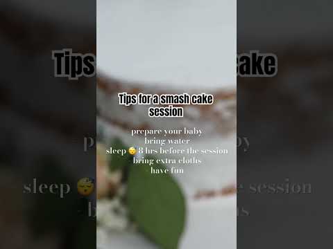 ‼️ Tips for a smash cake session ‼️ #smashcake #tampaphotographer  #cakesmashphotographer