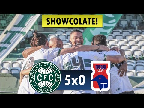 Gols e lances de Coritiba x Paraná Clube