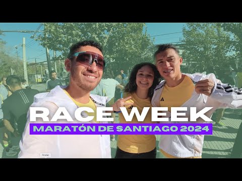 Race Week y Expo Maratón de Santiago 2024 / VLOG