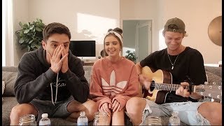 Sing Anything Challenge ( w/Jess and Gabriel Conte )