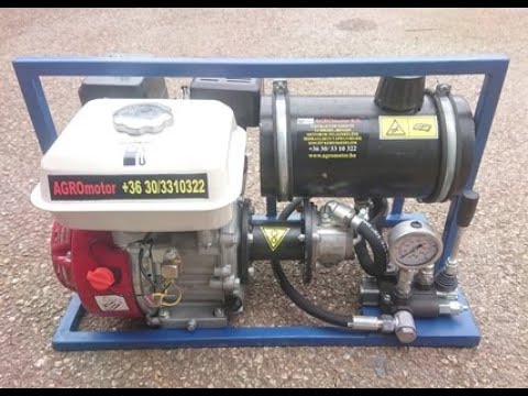 MINI HIDRAULIKUS TÁPEGYSÉG HORDOZHATÓ - A LEGKISEBB - 250BAR - 20kg