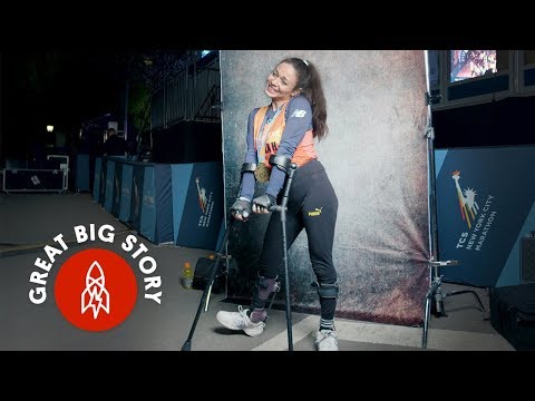 勵志故事！癱瘓狀態下完成紐約市馬拉松比賽！ (Finishing the NYC Marathon While Paralyzed)