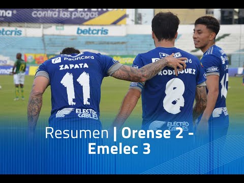 Resumen: Orense 2 - Emelec 3