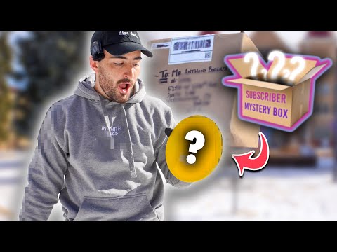 A Subscriber Sent Me an OLD SCHOOL Disc Golf Mystery Box!