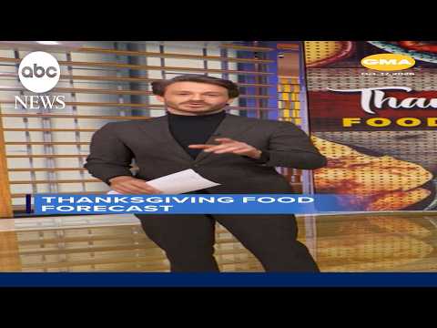 Thanksgiving food forecast