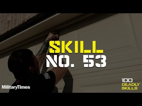 Skill 53: Discreetly Open Garage Doors