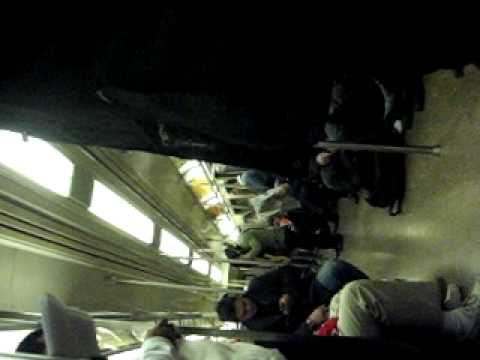 Mexican Fiesta @ NYC subway.