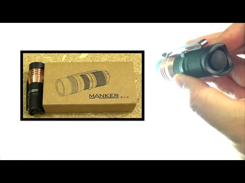 Manker Quinlan E14 Light Review, 1400-1600 Lumens Video