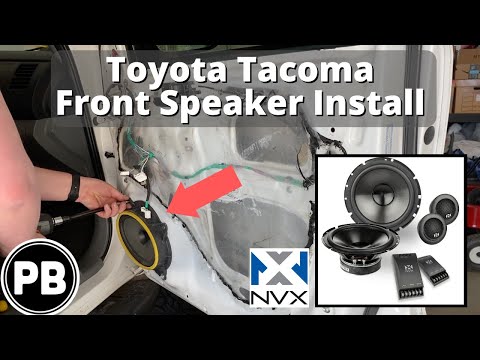 2005 - 2015 Toyota Tacoma Front Door Speaker Install