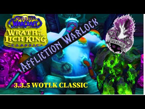 9000 DPS (grobbulussy) Affliction Warlock (Full Phase 1 BIS) WOTLK Classic 3.3.5👄