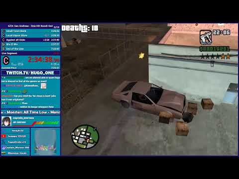 GTA San Andreas One HP OHKO Speedrun Part 1