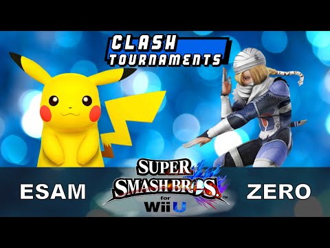 CLASH Invitational for Smash Wii U - ZeRo vs CT ESAM - Pool B