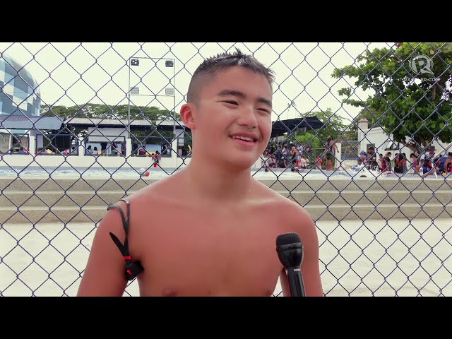 Ang Tito ni NCR, si Sophia Rose Gurra ay nakamit ang dobleng paglangoy