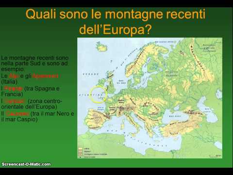 Europa fisica - parte prima