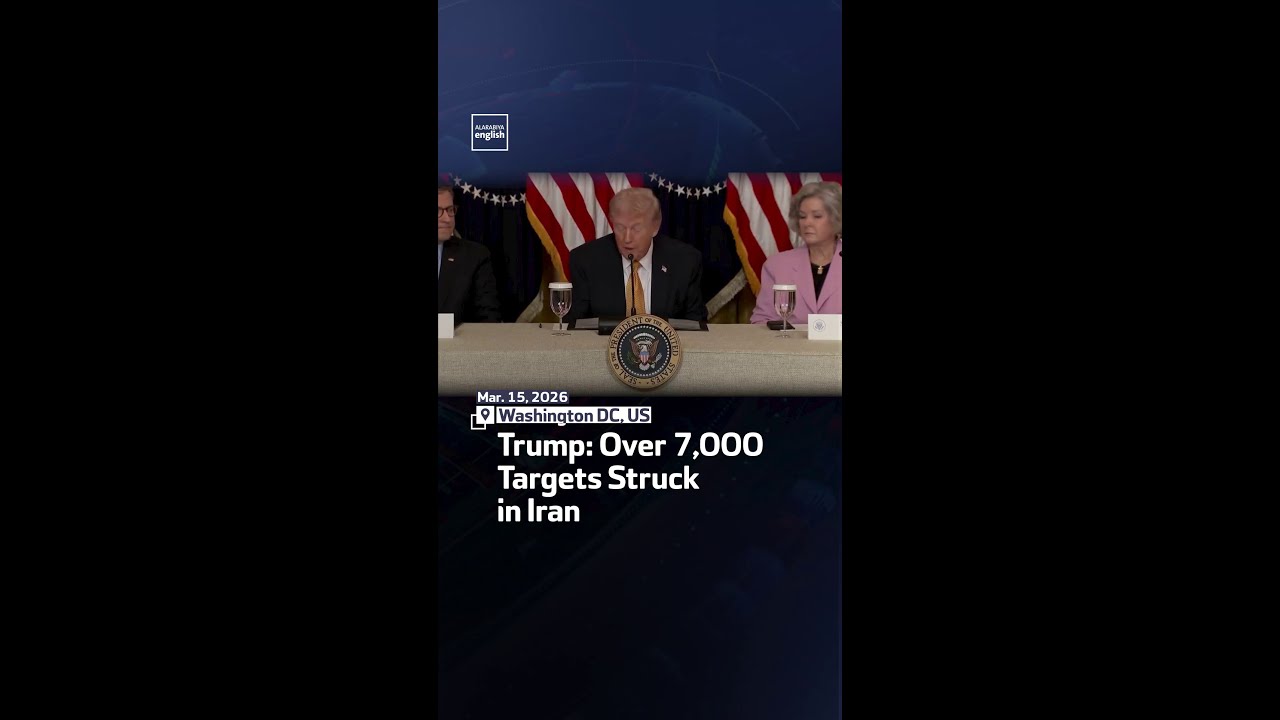 Video | Trump: Over 7,000 Targets Struck in Iran