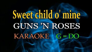 Download lagu Sweet Child o' Mine - Guns N' Roses - Karaoke || G=DO mp3 Download lagu Sweet Child o' Mine - Guns N' Roses - Karaoke || G=DO mp3