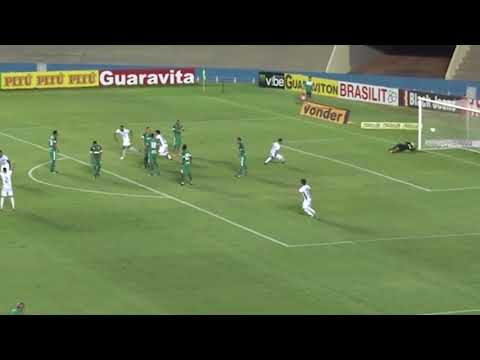 Gols Goias 1x1 Guarani com Fernando Faria.