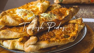 Turkish Pides | Flat Bread with Ground Meat