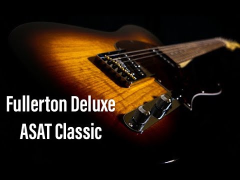 G&L Fullerton Deluxe ASAT Classic Electric Guitar 3-Tone Sunburst image 15