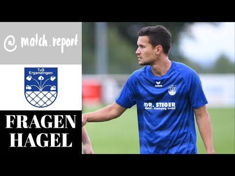 Robin Hebold (TuS Ergenzingen) im Fragenhagel | Match.Report-Fehlpass