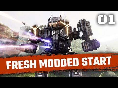 From Zero to Hero - Mechwarrior 5: Mercenaries Modded | YAML + The Dragon's Gambit 01