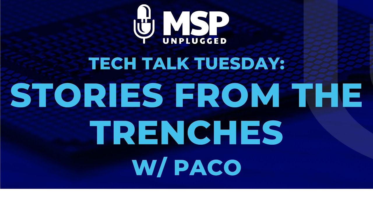 Tech Talk Tuesday - Taking the Hits and Moving Forward