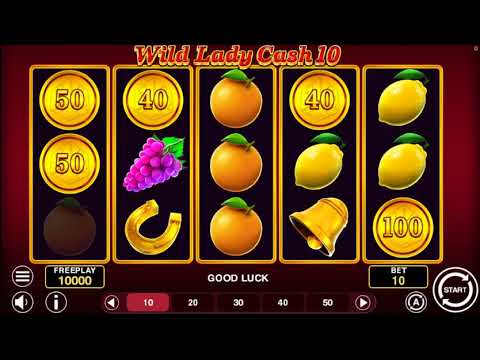 Wild Lady Cash 10 – Video Gameplay