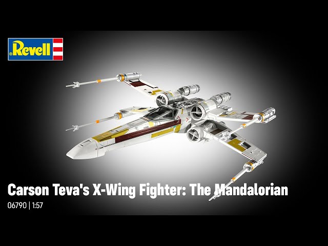 Vídeo relacionado con Conjunto de modelos X-Wing de Carson Teva: The Mandalorian