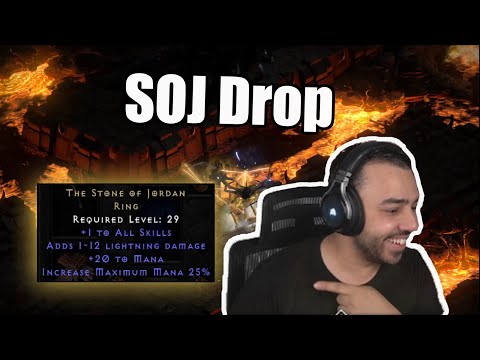 "I'm so glad I got this on stream" STEELMAGE Farming in Diablo 2 Resurrected