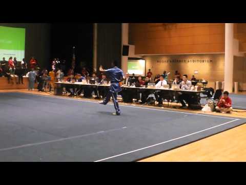 20th Annual Collegiate Wushu Tournament Male CQ-Nandu - Matthew Lee (Silver)