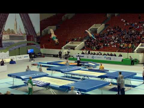 Australia 2 (AUS) W - 2018 Trampoline Worlds, St. Petersburg (RUS) - Qualification Synchro R1