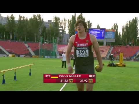 WYC Donetsk 2013 - Shot Put Boys Final