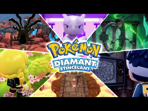 Avoir tous les LÉGENDAIRES et POKEMON RARES de Pokémon Diamant Étincelant / Perle Scintillante