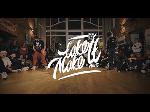BBOY PRO BATTLE ↔ Uz Rock vs Ila ↔ 1'8 ↔ TAKE IT MAKE IT 5 ↔ #takeitmakeit5 #bmvideo