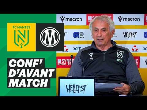 🎥🎙️ [J32] Vahid Halilhodzic avant FC Nantes - OM