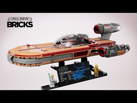 Vidéo LEGO Star Wars 75341 : Landspeeder de Luke Skywalker UCS