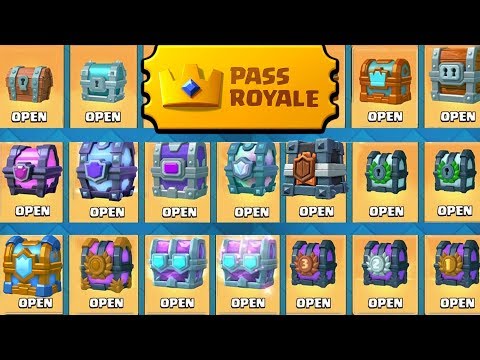 Opening EVERY chest that EXIST in Clash Royale! Video