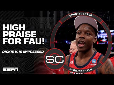 Dick Vitale has high praise for FAU after advancing to the Final Four 🙌 | SportsCenter
