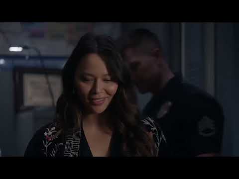 Tim gives Lucy a necklace for Valentine's Day – The Rookie 5x16 | Chenford Clip 12/12
