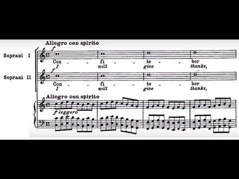 Giovanni Pergolesi - Confitebor tibi Domine, P.66 (c. 1730)