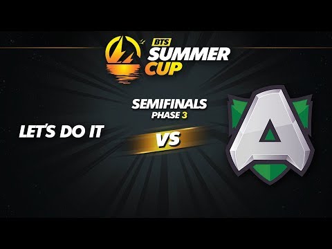 Let's do It vs Alliance Game 1 - BTS Summer Cup Phase 3: Semifinals
