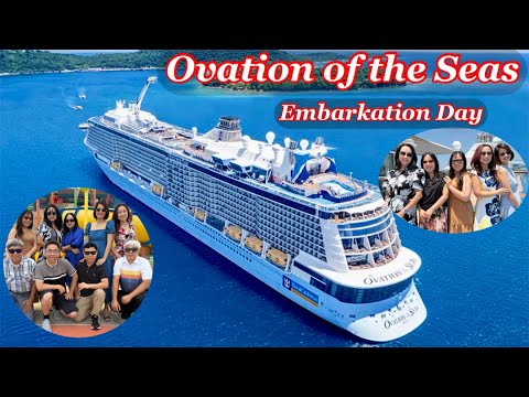 Thumbnail for Ovation of the Seas l Embarkation Day l Balcony & Studio Room Review l Con tàu quá lớn 🛳️🍾🎊🥳