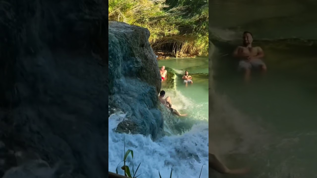🇮🇹♨️ Italy Has a Natural Hot Spring That Looks Too Beautiful to Be Real ✨
