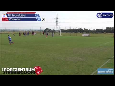 3.9.2016: U16: Tecnofutbol - Vösendorf - Highlight  (1. Halbzeit / 07:17) am 03.09.2016 10:42
