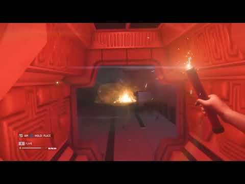 Alien: Isolation - Walkthrough Part 16 - (Finding an Alternate Route to Spaceflight Terminal)