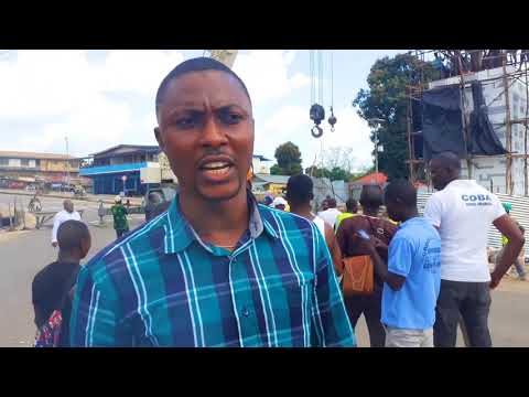 Mounting and Installation of koidu city CLOCK TOWER