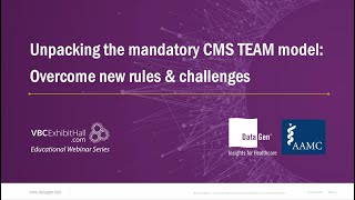 Unpacking the mandatory CMS TEAM model: Overcome new rules & challenges