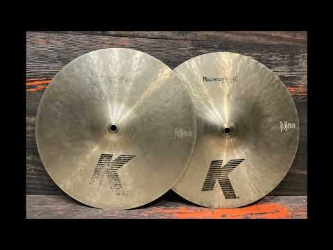 SOLD - Zildjian 14" K. Mastersound Hi-Hat Cymbals - 992/1462g