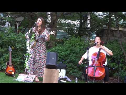 Daisy Chute with Midori Jaeger - Give Thanks @ Canada Square, Canary Wharf, London 30/07/20