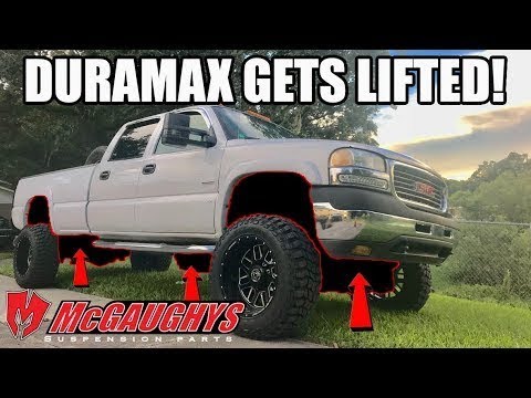 Installing McGaughy's 7 to 9 Inch Truck Lift! - Full Step By Step